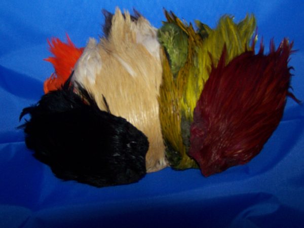 Dyed Grade #1 Indian Cock Cape